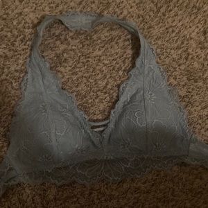 Hollister Greenish teal lace Bralette